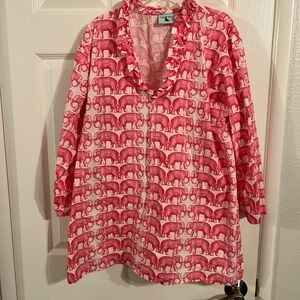 Haley and the Hound Tunic sz XL